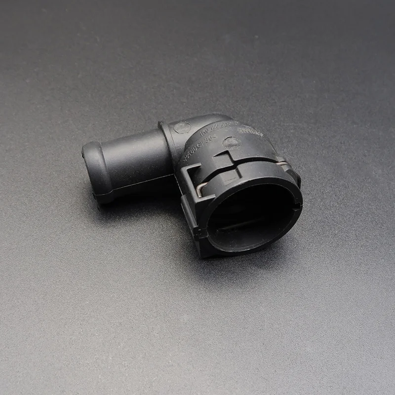 1K0122291H FOR Audi A3 TT Volkswagen Series Engine Radiator Tank Downpipe Connector Black High Quality Auto Parts