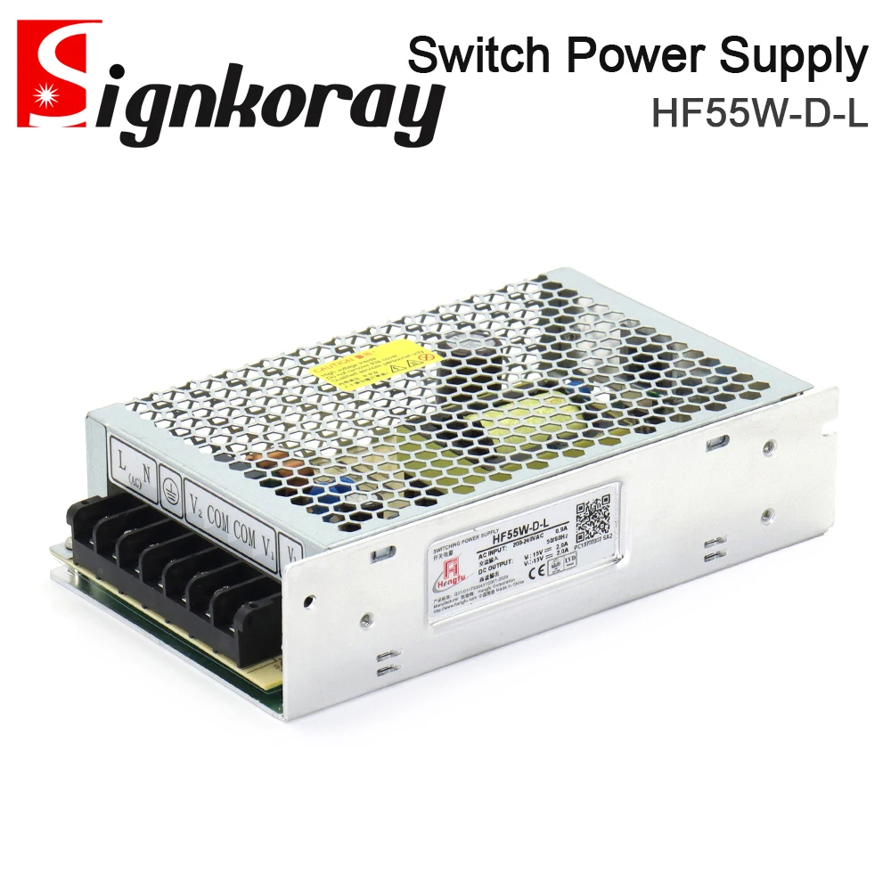 Signkoray-fonte de Alimentação para Laser Galvo Head Conjunto Máquina de Marcação a Laser Hf55w-d-l Switch ± 15v 2a Daul