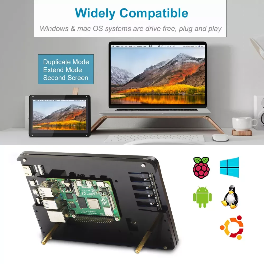   ÷ 1024x600 ġ ũ ,  Ŀ, CPU ͸, ̽  7 ġ HDMI ÷