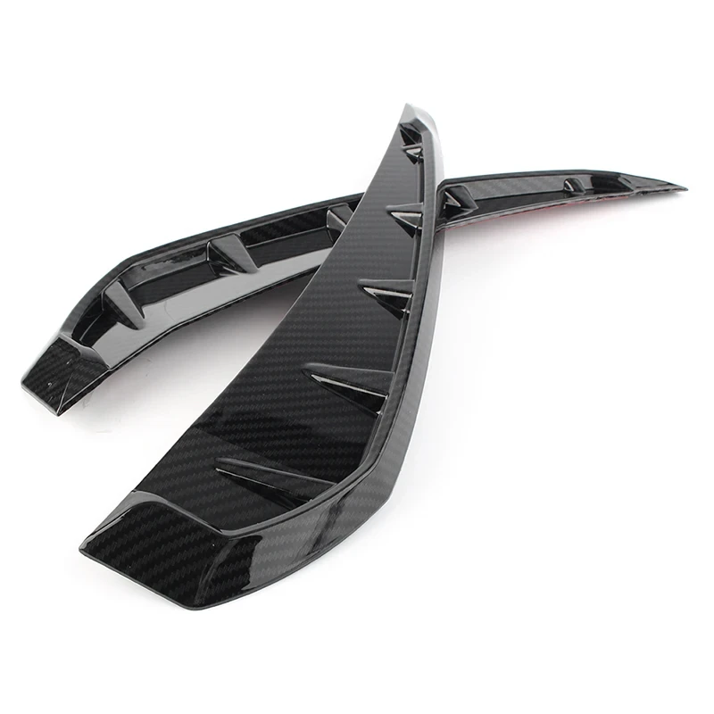 자동차 펜더 사이드 벤트 펜더 에어 플로우 몰딩 키트 스티커, 혼다 시빅 액세서리, 2016 2017 2018 2019 2020 2021 2022, 1 쌍