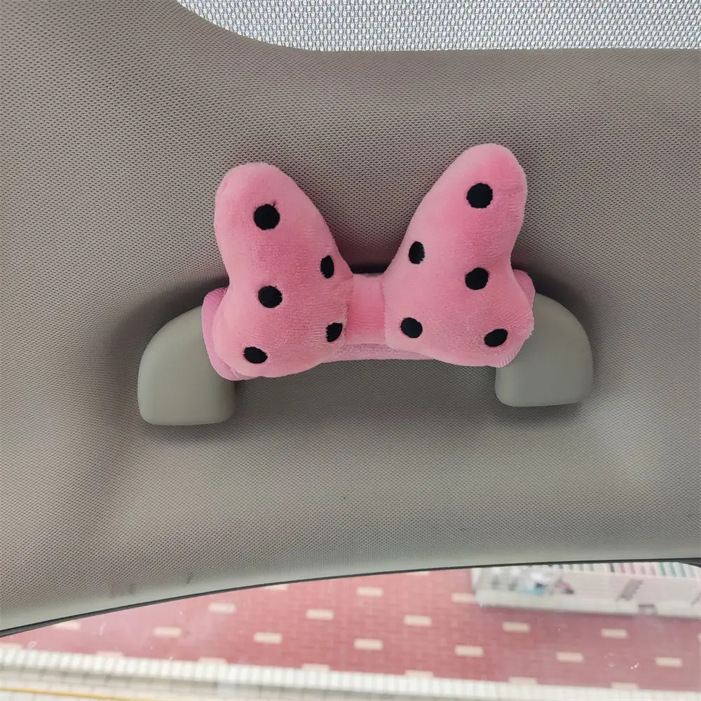 Rearview Mirror Cover Car Interior Decoration Car Reversing Mirror Cover Decoration Cartoon Butterfly Knot