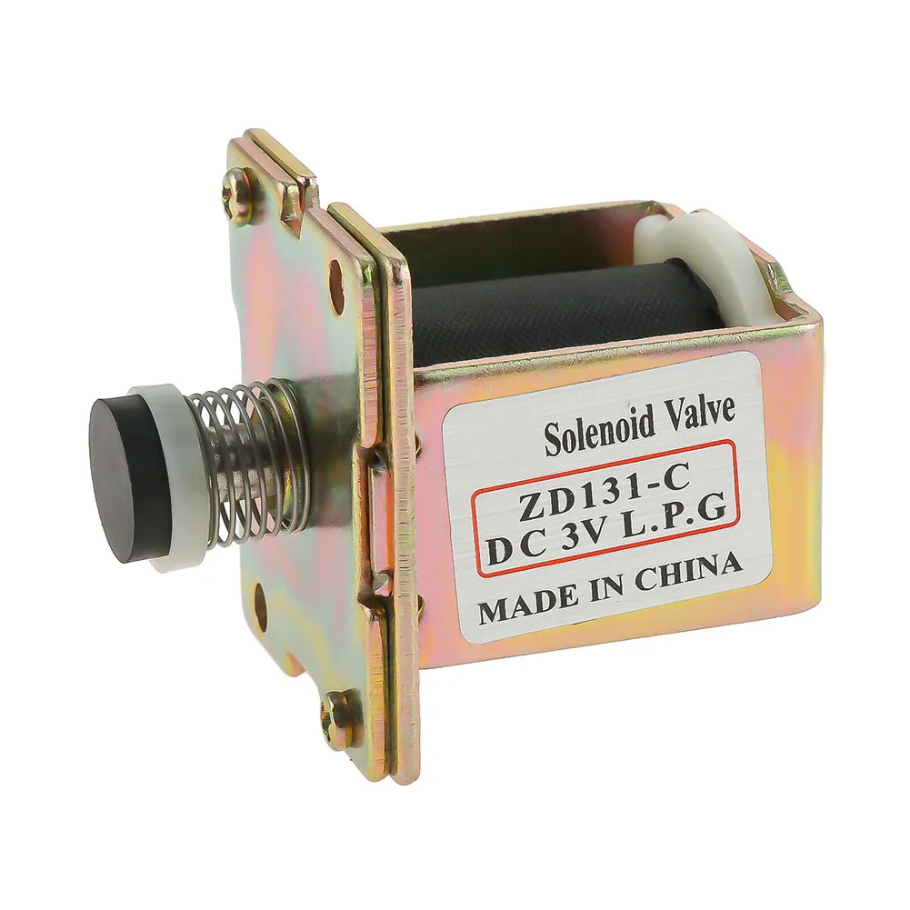 ZD131-B Gas Water Heater Solenoid Valve DC 3V Self-priming Solenoid Valve Parts Suitable For Reverse Mounting Holes Valves