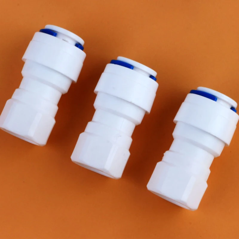 Sb83871494ffa4d0998f3977c1e246601s 1/4 "gwint żeński wąż OD 3/8" RO System odwróconej osmozy wody manometr adapter 32N prosto do szybkiego łączenia