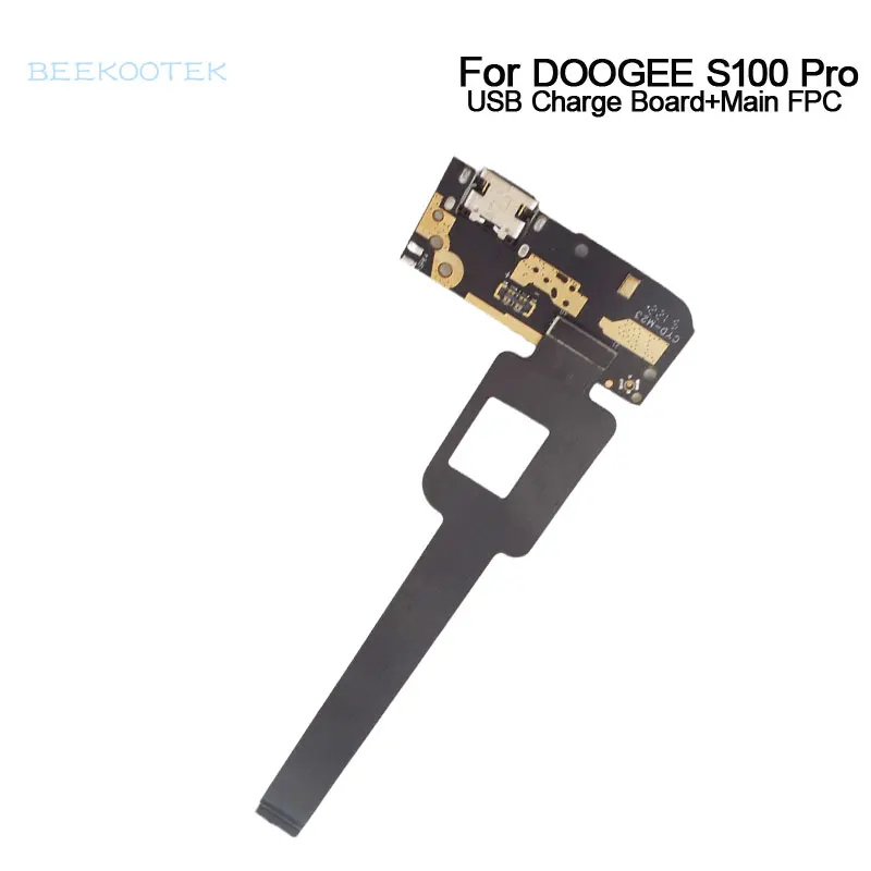 Nuovo Originale Doogee S100 Pro Scheda Usb Scheda Porta Di Ricarica Con Scheda Madre Principale Accessori Fpc Per Telefono Doogee S100 Pro