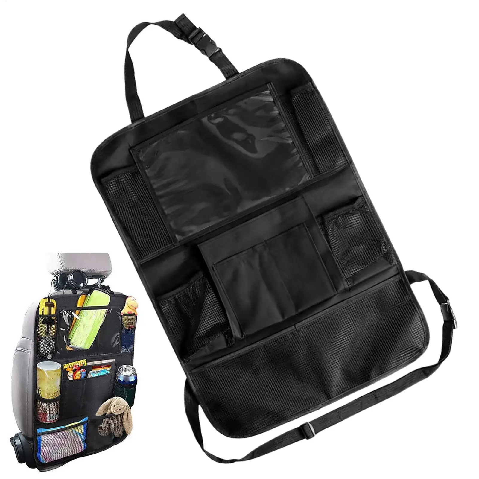 Organizer per Sedile Posteriore Auto con Tasche Multiple, per Auto, Camion, Viaggi, Campeggio, Giocattoli e Snack - Image 2