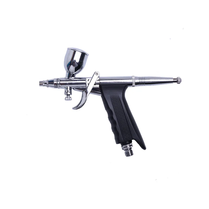 Double Action Gravity Feed Spray Gun Three Calibre Art Airbrush Rouge  Airbrush Toy Leather Handicraft Touch-up Airbrush - AliExpress