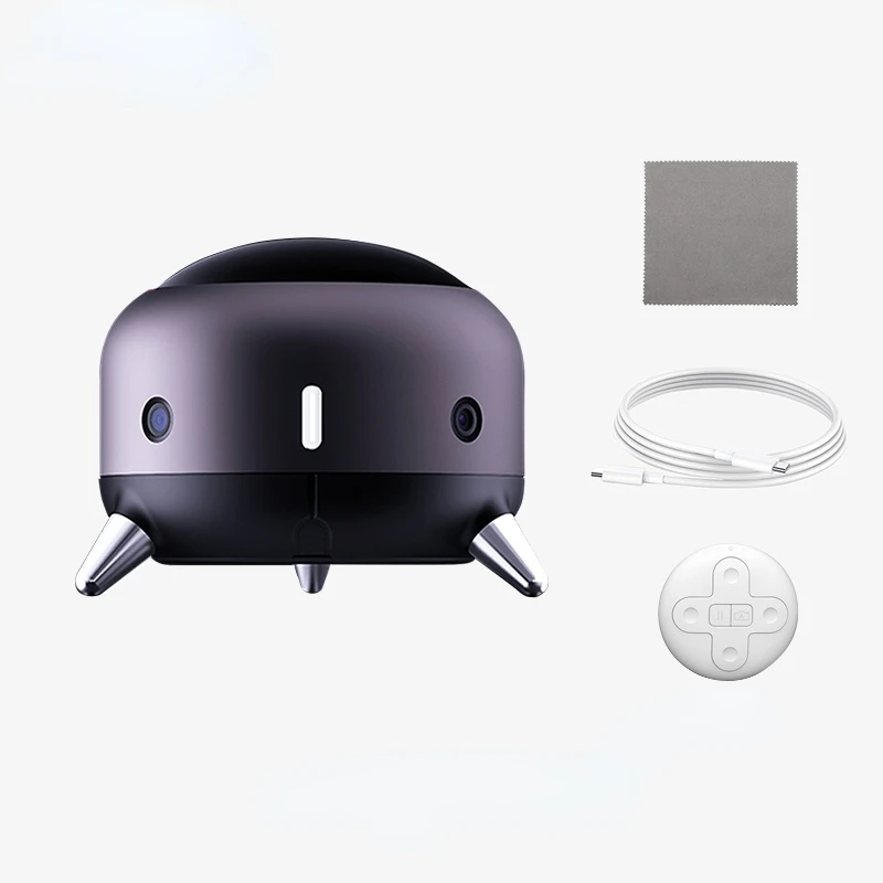 

Small Pupil 360 Degrees Automatic Mobile Phone Rotation Artifact Vlog Shooting Selfie Desktop Head Stabilizer