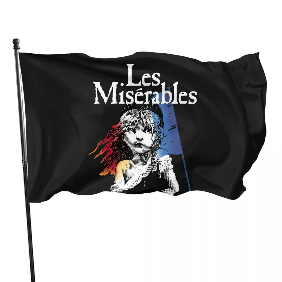 Les Miserables-Banner Da Esterno Pratico Ed Ecologico Cute Kids Bedroom Decor Bandiera Nautica Camp Flag Camping Background Cloth