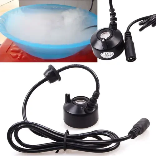 Ultrasonic Mist Maker 24V Nebulizer Atomizer Head Fogger Aroma Lamp with 12 Lights for Humidifier Diffuser Mist Maker 2
