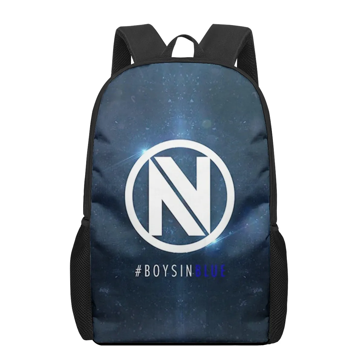 CS GO Clan logo 3D Printing Schoolbags for Girls Boys Children Kids School Book Bag 3d Junior Primary Student Bookbags Shoulder
