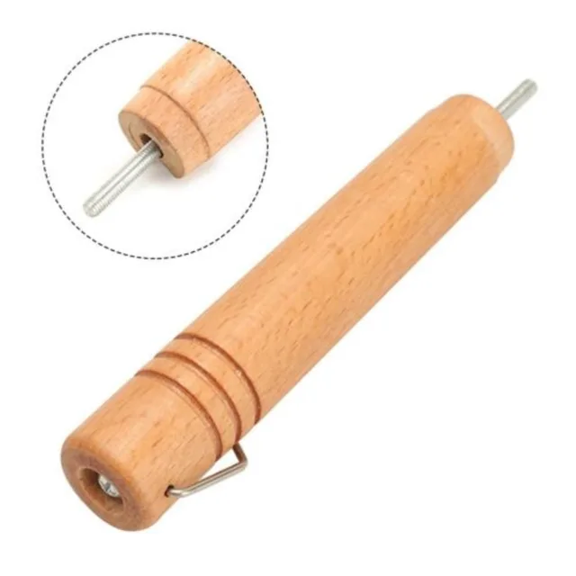 Handle Replacement Cookware Parts 150*26mm Kitchen Supplies Kitchen Accessories Wooden Handle Frying Pan Handle Pan Pot Handle 3