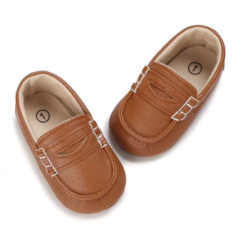 Fashion Casual Baby Boy Infant Cotton Sole First Walker Toddler Baby Loafer Shoes Comfortable Sports Shoes 0-18M