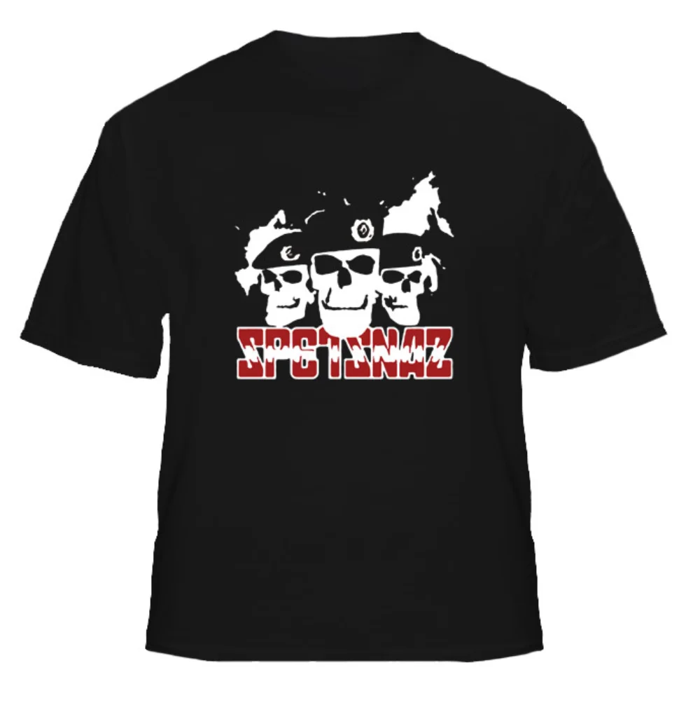 

Russian Spetsnaz Elite Forces Logo Men T-Shirt Short Sleeve Casual Cotton O-Neck TShirt