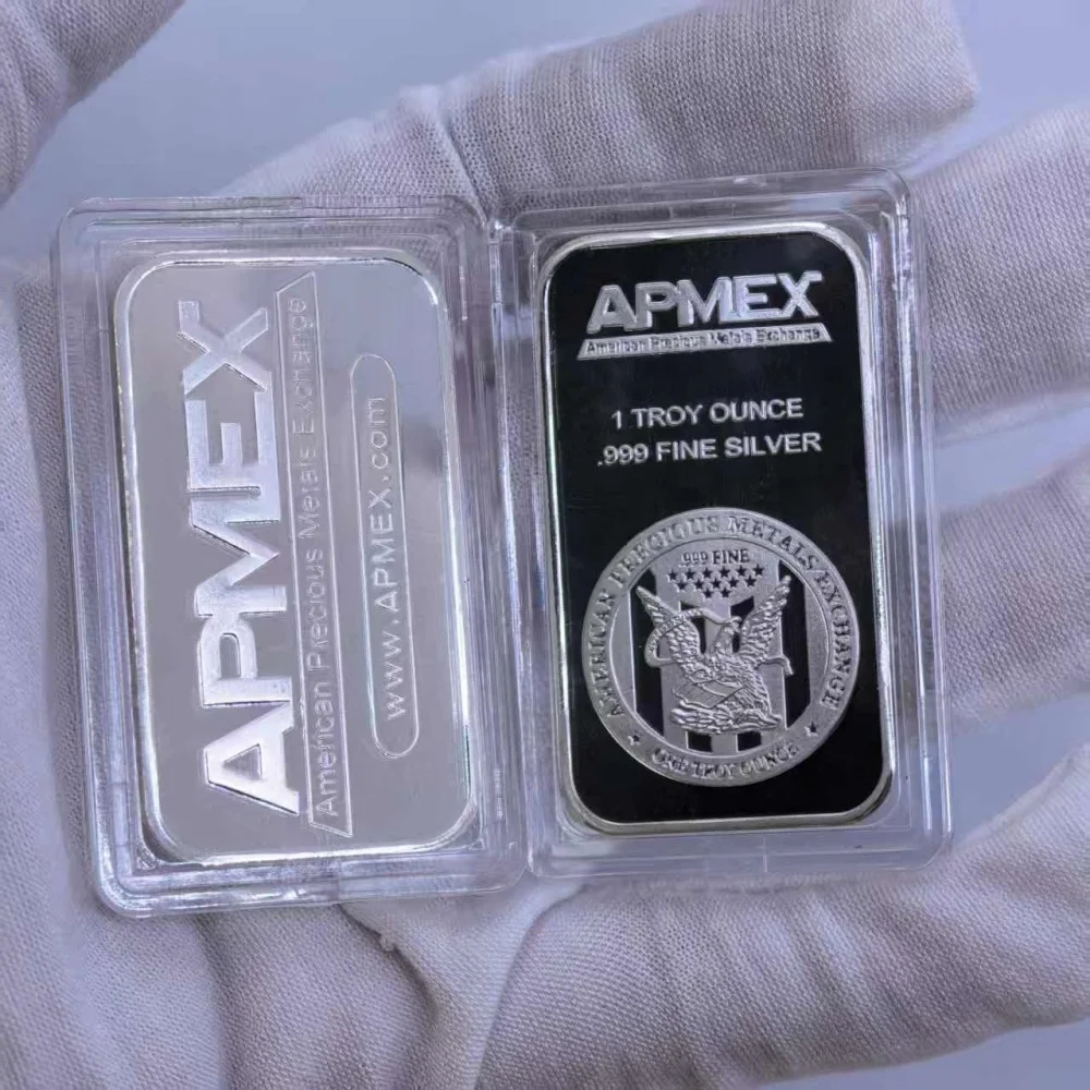 1 Ounce Valcambi 24K Gold Bar Non Magnetic Acrylic Seal Packaging Bullion Metal Crafts Collection Gift