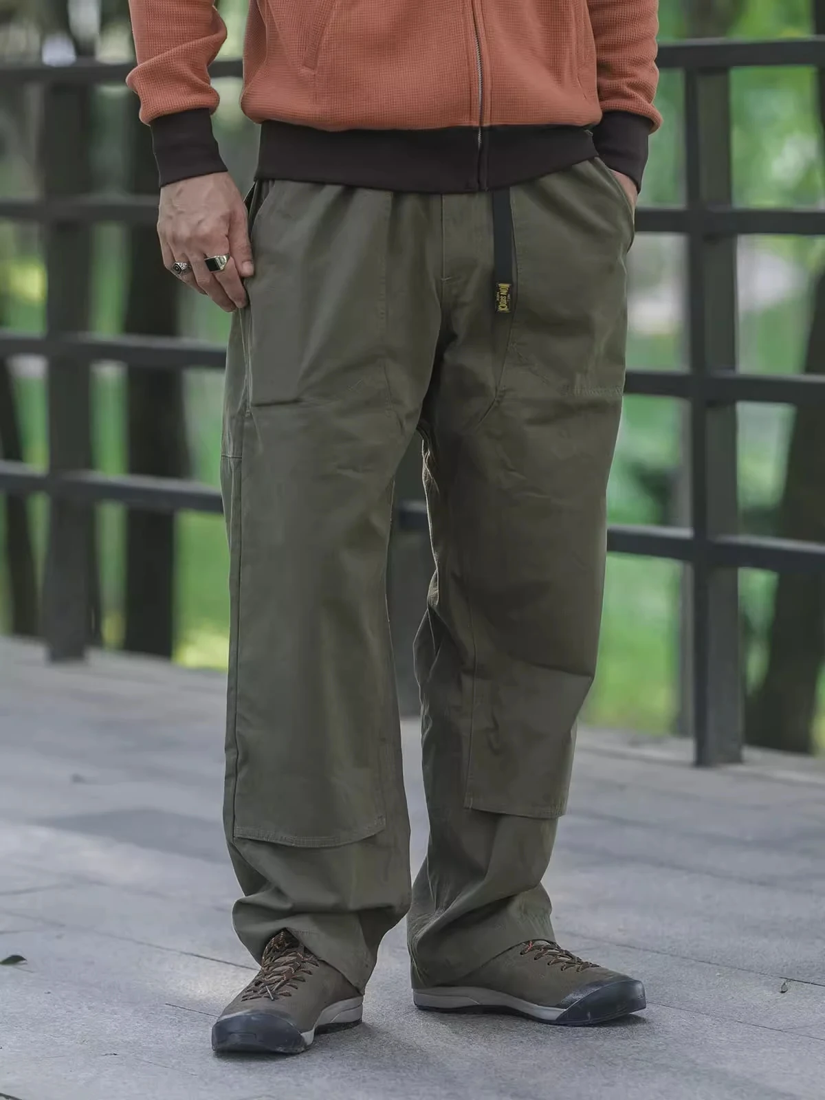 Rdruko Pantalon De Golf Extérieur Pour Femmes Résistant à L'Eau Séchage Rapide Léger Cargo (Bleu, US S