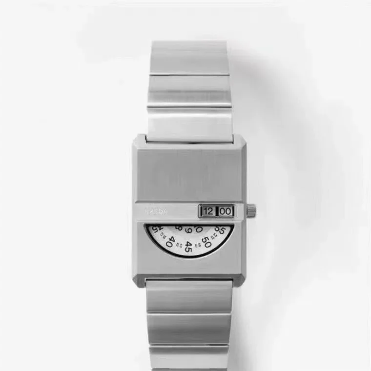 New Bredan pulse Unisex Watch Men's Fashion Watch Women's Personality Simple Digital Quartz Watch Vintage Square аргонодуговой инвертор foxweld saggio tig 200 dc pulse digital 230 в 5 200 а 0 5 500 гц