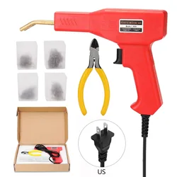 Universal Plug Welder Gun and Hot Stapler for Plastic Repair and Car Bumper Restoration (US PLUG)