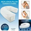 U Shape Pillow Neck Back Pillow Side Sleeper Contour Pillow with Ear Hole for Sleeping on Your Side for Neck Shoulder 3