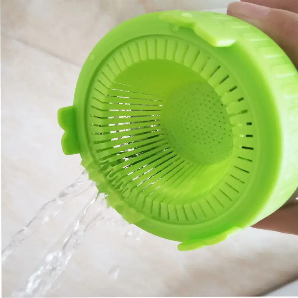 Plastic Sprouting Lid With Mesh Screen Mesh Cover Sealing Ring Lid For 86mm Wide Mouth Mason Sprout Jars Germination Strainer sprouting jars kit