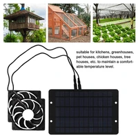 Solar greenhouse fan