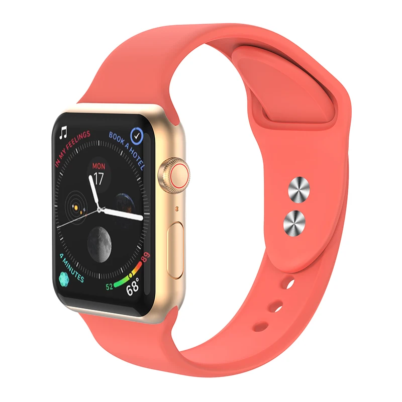 Premium Silicone Smartwatch Wristband Bracelet, Ultra-Durable and Comfortable