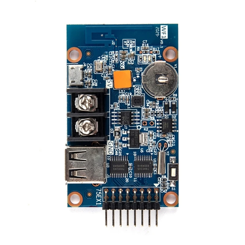 

WF1 Rolling Walk Word Billboard Motherboard Vibrant LED Display Board for Business Promotion, Remote Controlled