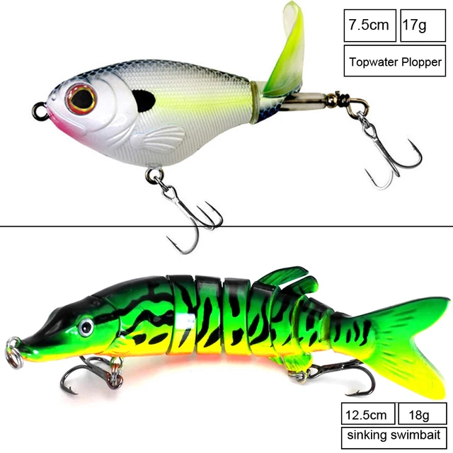 2023 new Topwater Fishing Lures Whopper Popper Artificial Bait