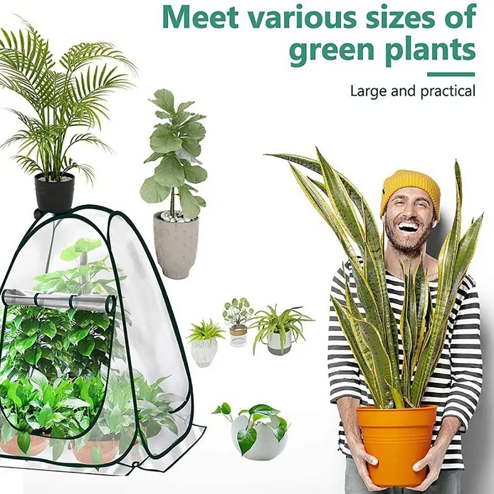 

Accessories Sunshine Room Portable Pop Up Greenhouse Flower Pot Cover Flower House Plant Hot House
