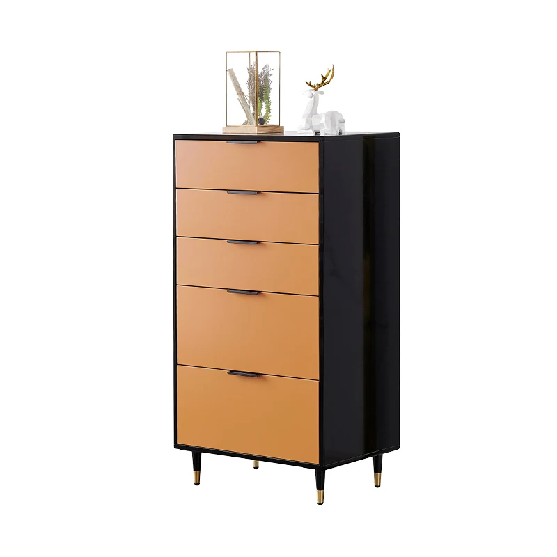 

Chest of drawers Nordic modern minimalist bedroom storage cabinets sideboards household living room wall drawers six chest of dr