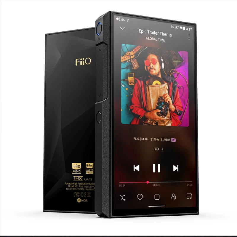 Fiio M11 Plus Ess Android Thx Aaa Lettore Musicale Portatile Mp3 Dual Es9068As Chip Usb Dac Ricevitore Bluetooth Snapdragon 660 Amp
