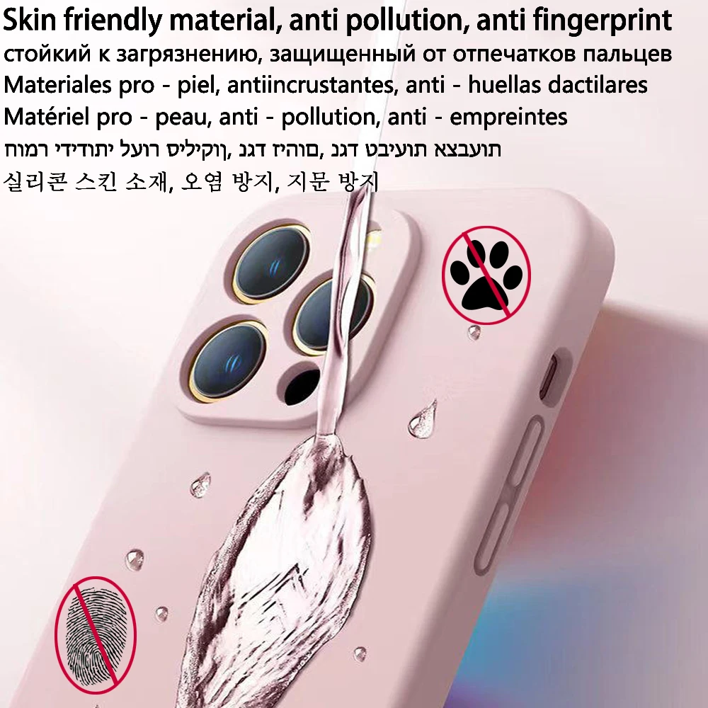 Luxur Premium Liquid Silicone Phone Case - Straight Edge Design