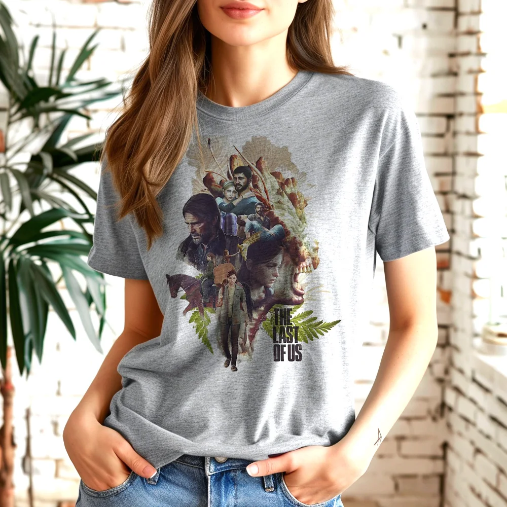 

The Last of Us, женские футболки, Женская смешная одежда для манги