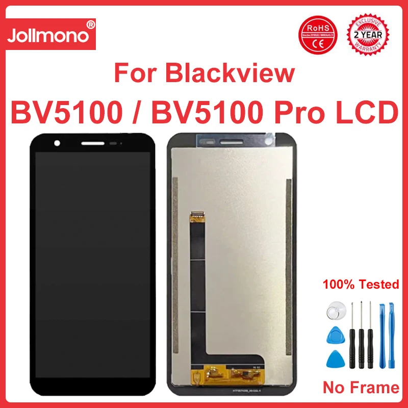 

5.7" For BLACKVIEW BV5100 LCD Display + Touch Screen Digitizer Replacement For BV4900 BV 5100 BV5100 Pro Phone LCD Screen + Glue