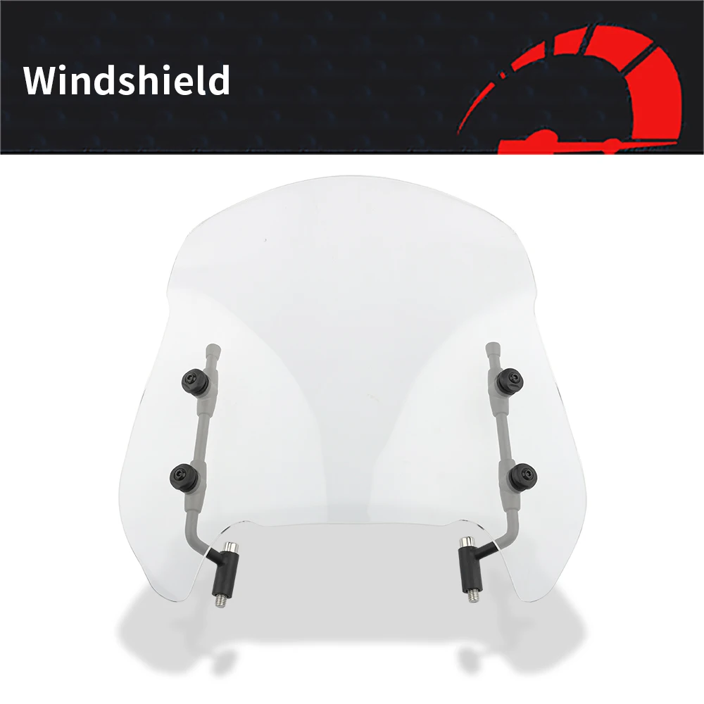 Misura Per Beverly 300 Beverly 400 2021-2023 Accessori Moto Parabrezza Parabrezza Con Staffa