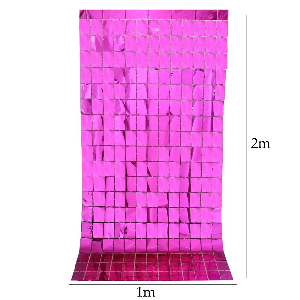 Gold & Silver Glitter Rain Foil Backdrop for Celebrations & Events