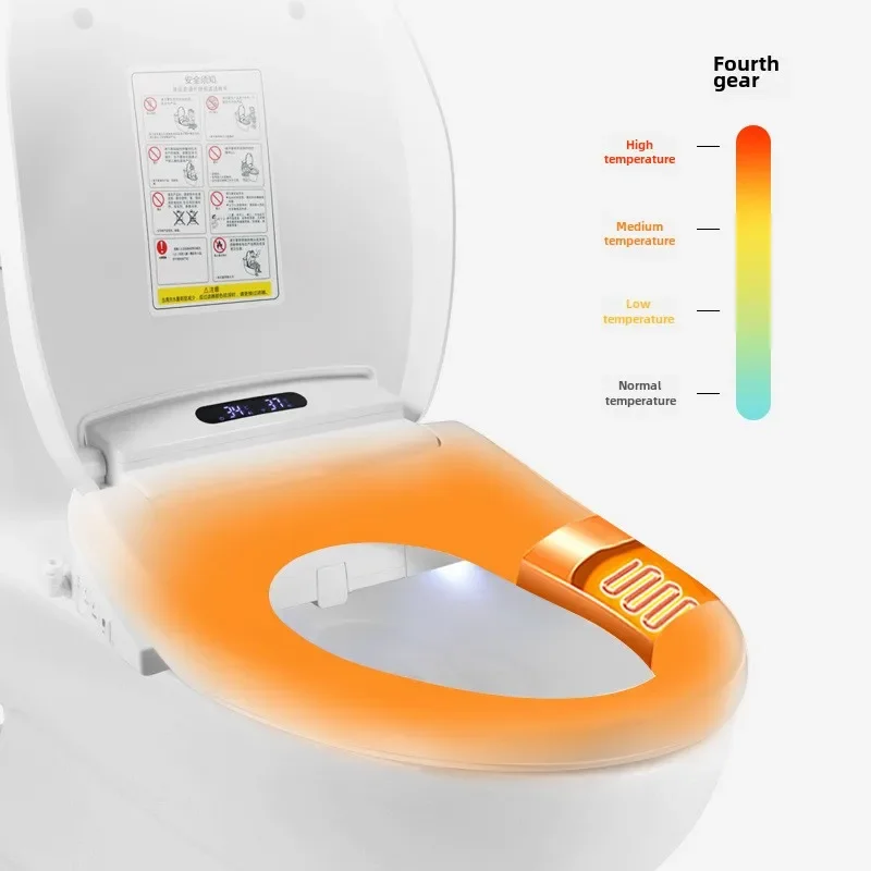 Toilet Seat Accessories Intelligent Remote Control Toilet Lid Dryer Water Wind Temperature Universal Toilet Lid For Bathroom Smart Constant Temperature