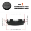 JDM Car Styling 3D RAYS Wheel Center Cap 56MM/60MM/62MM Sport Rim Cap Wheel Cover Cap hubCaps Bronze Black CE28 TE37 RE30 ZE40 4