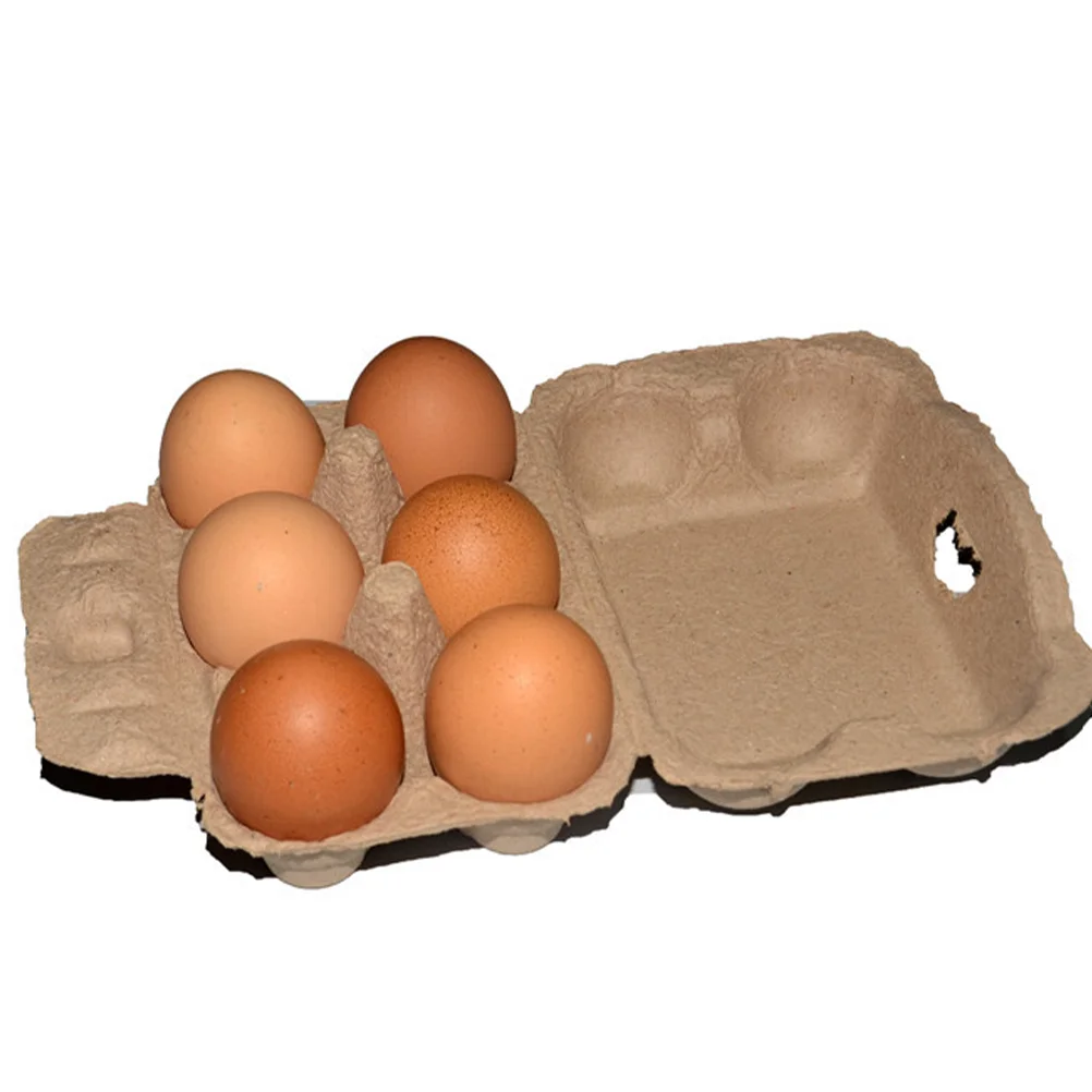 

20 Pcs Egg Carton Organizer Large Container Portable Fridge Freezer Travel Dispenser Lid for Tray Paper Easter