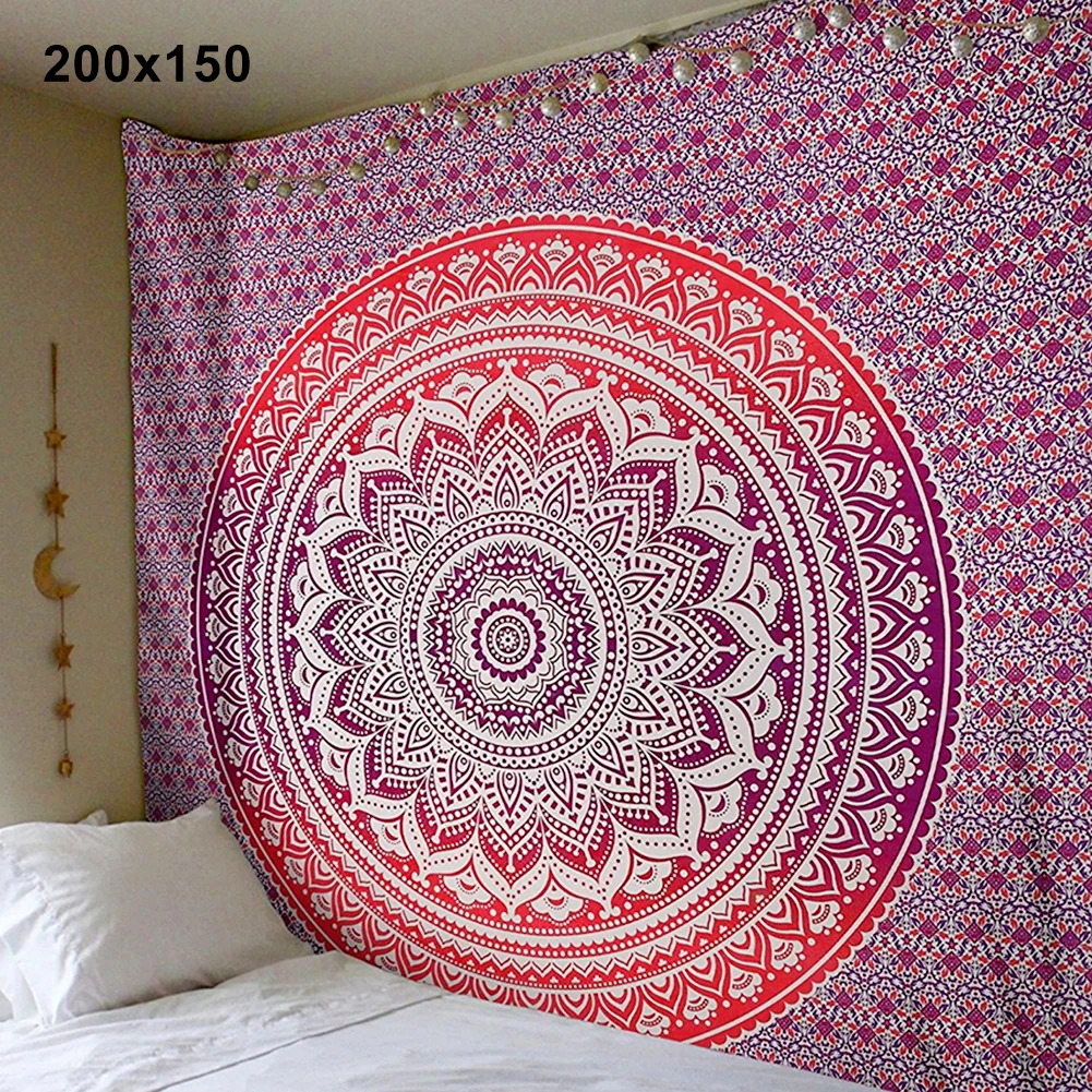 Mandala Bohemian Yoga Mat Beach Towel Shawl Blanket Indian Wall Hanging Tapestry Bohemian Mandala Tapisserie Decoration Mural for tapestry decor