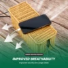 Cable Management Box Imitation Rattan Cord Hider Organizer Box Large Capacity Versatile Under Desk Cord Organizer for Home Wires 5