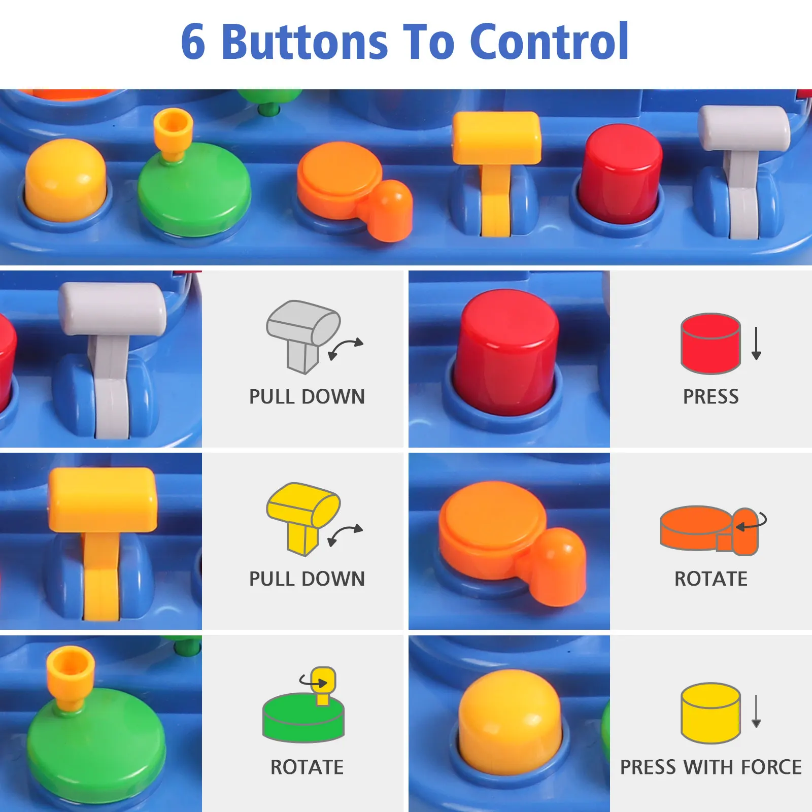 TEMI Girl Toys Car Track, Kids Race Track City Rescue Toy For 3 4 5 6 7 Years Old Boys Girls