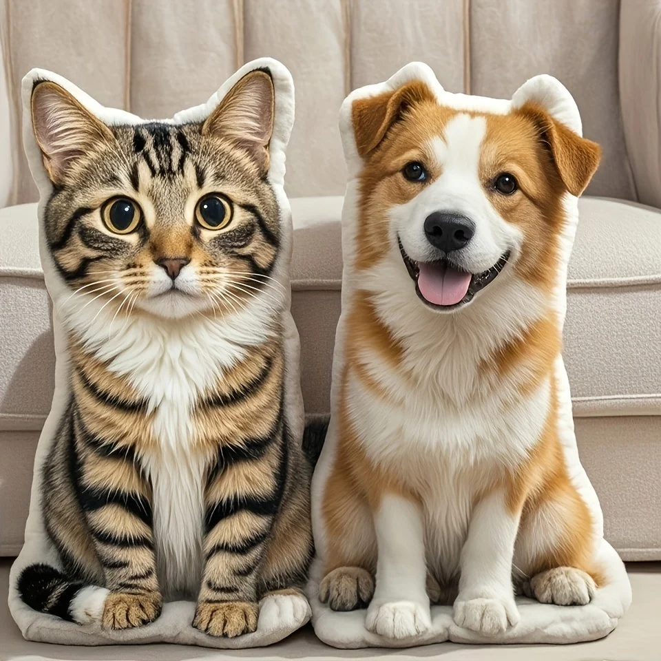 Winter New Customized pet photo pillow personalized pet pad with zipper, suitable for home decoration in all seasons Winter New Customized pet photo pillow personalized pet pad with zipper, suitable for home decoration in all seasons