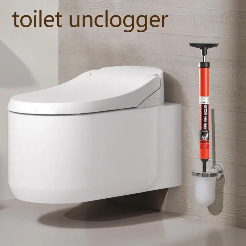 High Pressure Toilet Unblock A Shot Plunge Tool Toilet Unclogger With Ergonomic Handle Toilet Unclog High Pressure Plumbing Tool
