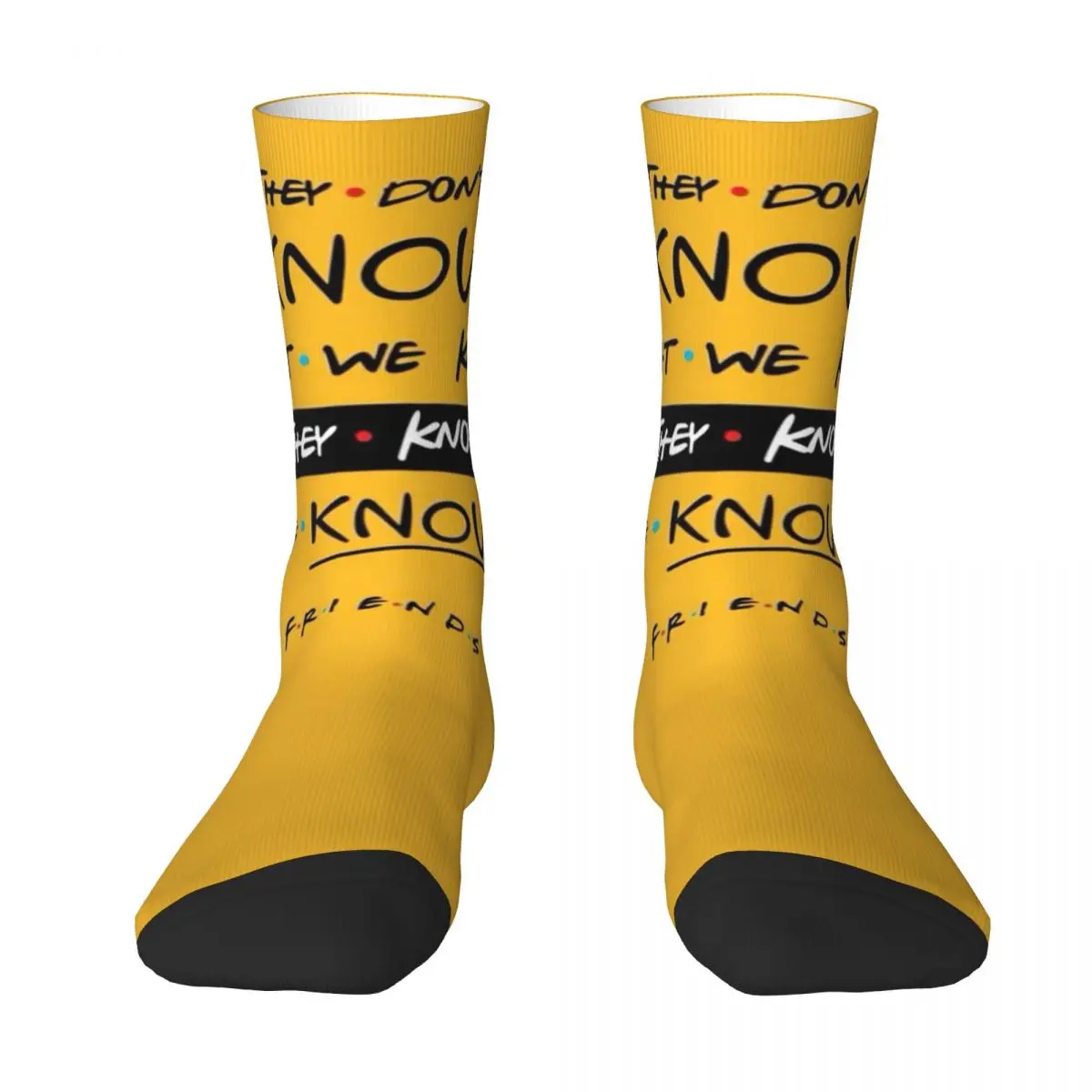 JOEY DOESN'T SHARE FOOD TV Show cosy Unisex Socks,Cycling Happy 3D printing Socks,Street Style Crazy Sock