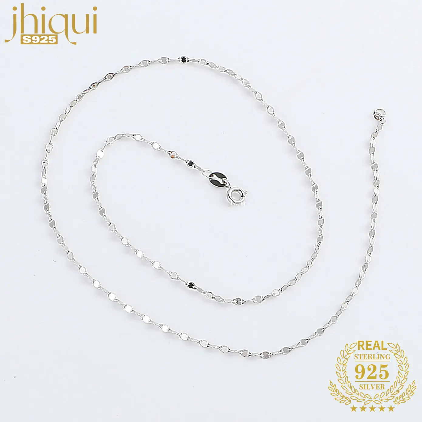 

Серьга-колье с серебряным и платиновым покрытием, 45 см, 1 шт.