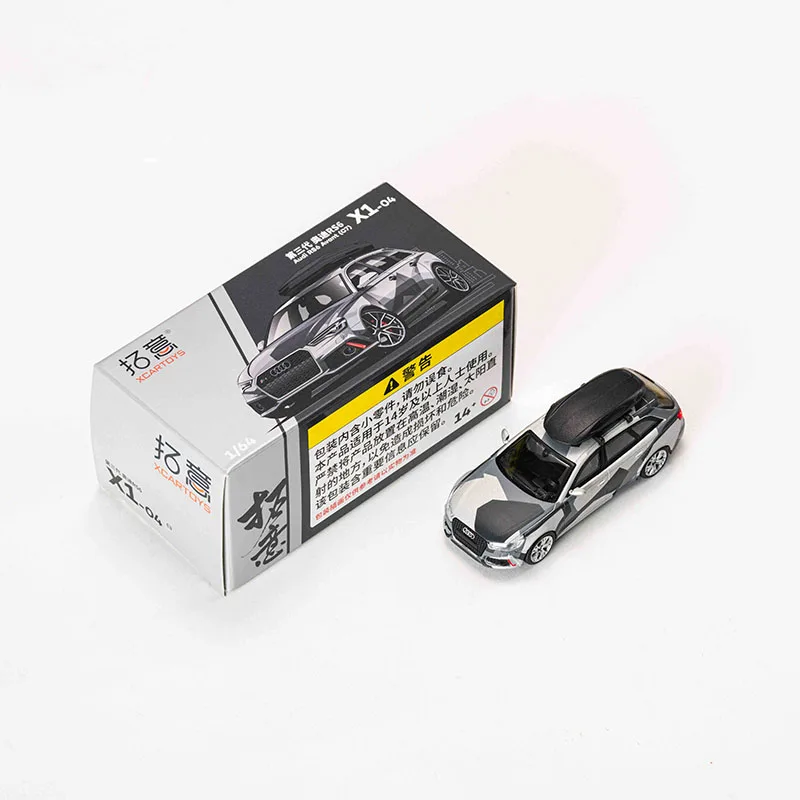 

Xcartoys 1/64 Diecast Cars RS6 Avant Camouflage Vintage Classic High Performance Model Car Racing Car Vehicle For Children Gifts