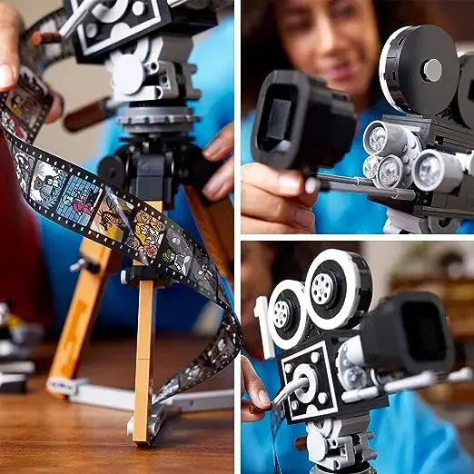 Building Block Toys MINISO Disney 43230 Tribute Camera 811PCS Building Set 100th Anniversary Collectible Bricks Building Toys Gift for Kids Adult