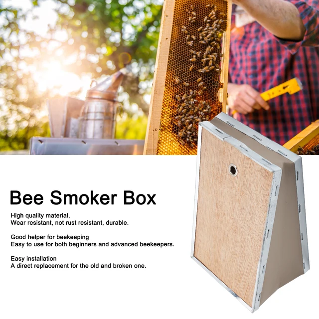 Bee Dohányzó Doboz Csere Könnyű Telepítés Dohányos Mind Kezdőknek, Fejlett Méhészeknek Méhészeti Kiegészítők - Image 2