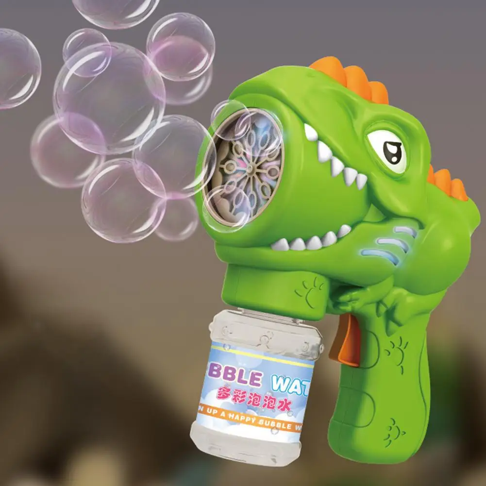 HighqualityBubbleToyFunSafeDinosaurBubbleMachineAutomatic