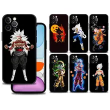 

Phone Case for iPhone 11 13 12 pro max 13mini XR X XSmax 8 7 6 6s 12mini 5 5s Cover Silicone Bumper DBZ White God GOku